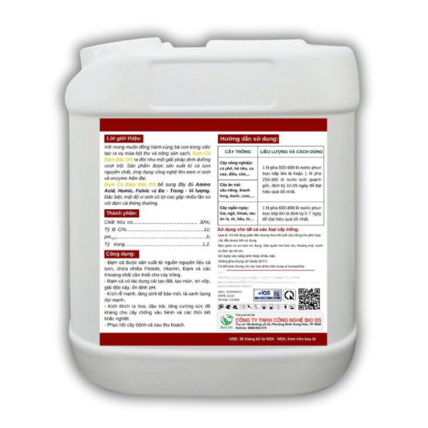 ĐẠM CÁ DS - CAN 5L